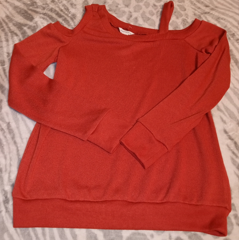 Cold Shoulder Sweater